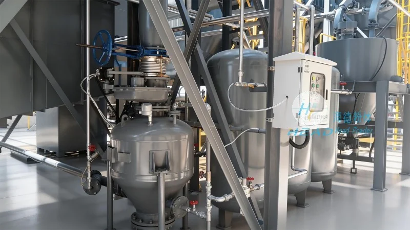 Classification and Composition of Ceramic Particle Pneumatic Conveying Systems