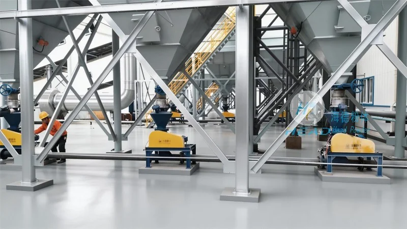 Operation Process and Working Principle of the Amino Acetic Acid Powder Pneumatic Conveying System